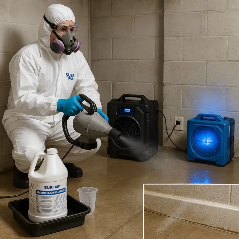 Sanitization and Odor Removal process in Barboursville, WV