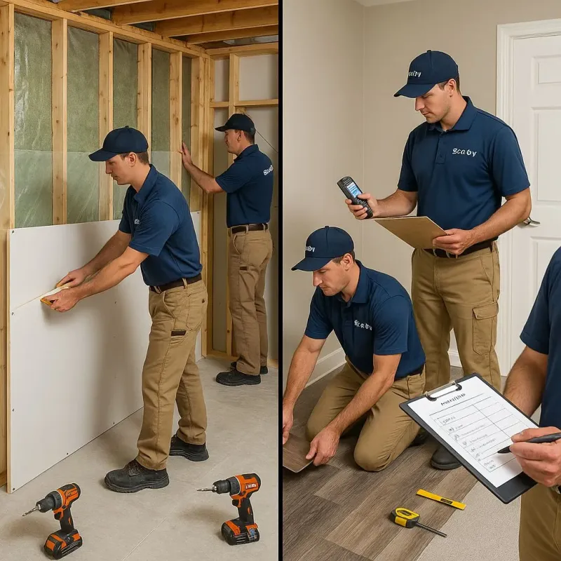 Repairs and Reconstruction process in Barboursville, WV